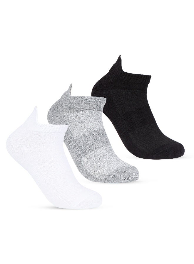 STITCH Men's Pack of 3 Lycra High Ankle Casual Socks - Image 1